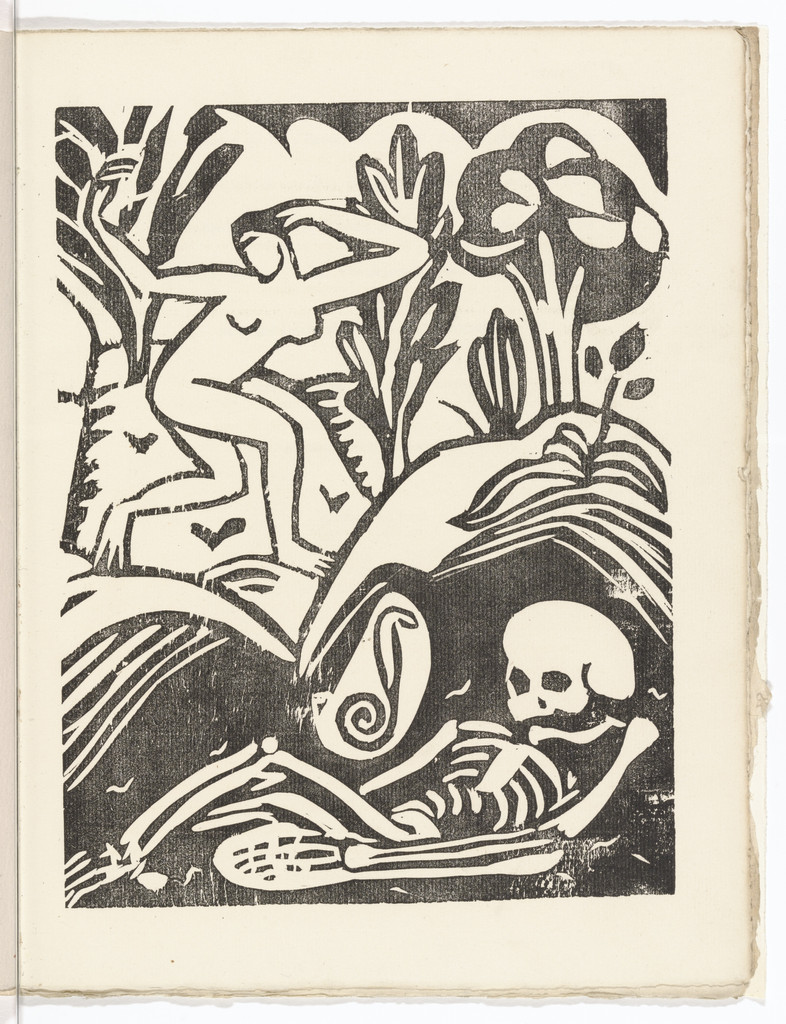 Plate (folio 35) from L'Enchanteur pourrissant, André Derain, 1909