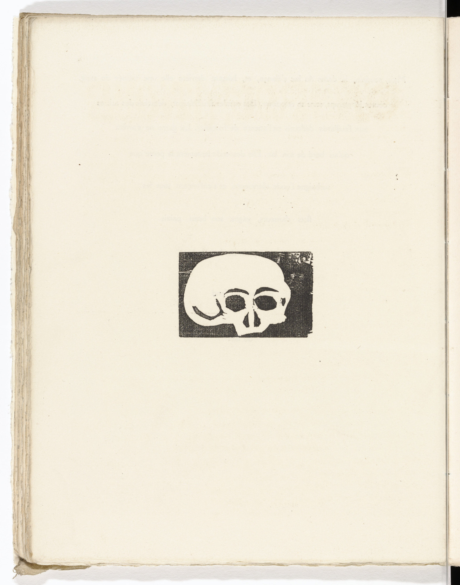 André Derain. Vignette (folio 36 verso) from L'Enchanteur pourrissant