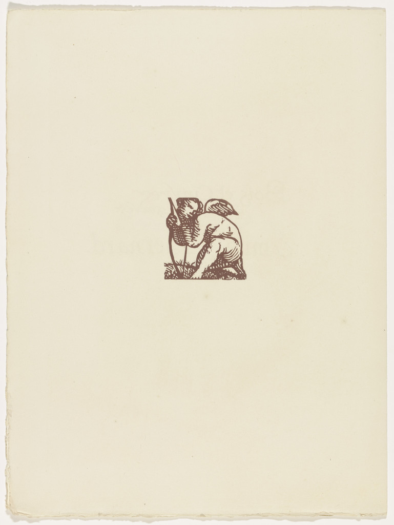 Vignette (folio 5 verso) from Les Amours (The Loves)