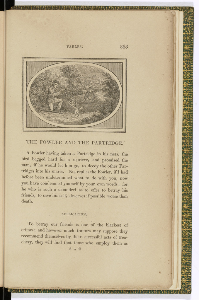 Headpiece (page 363) from The Fables of Aesop