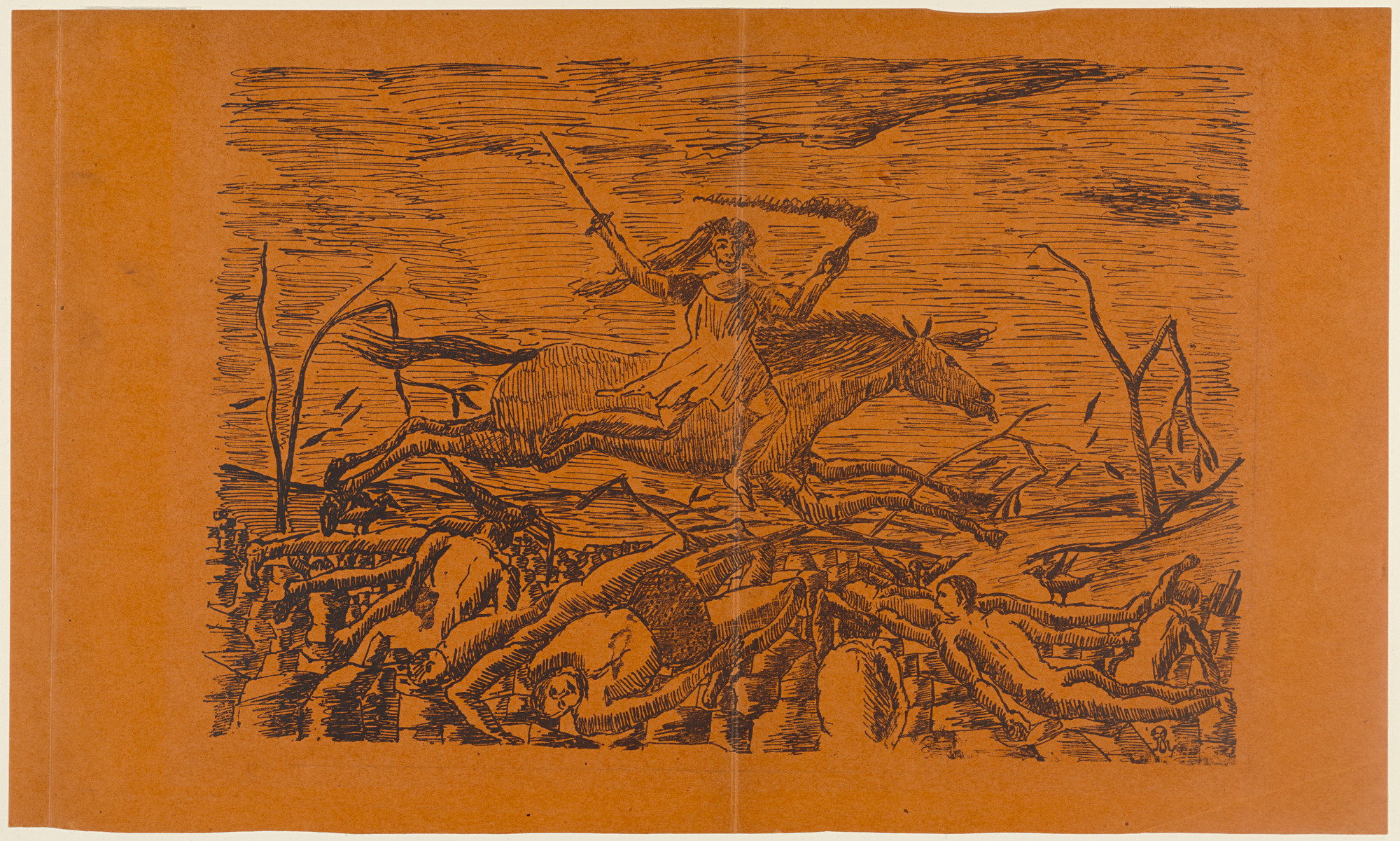 Henri Rousseau. War. published January 1895