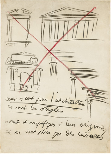 Le Corbusier (Charles-Édouard Jeanneret). Ceci n'est pas l'
