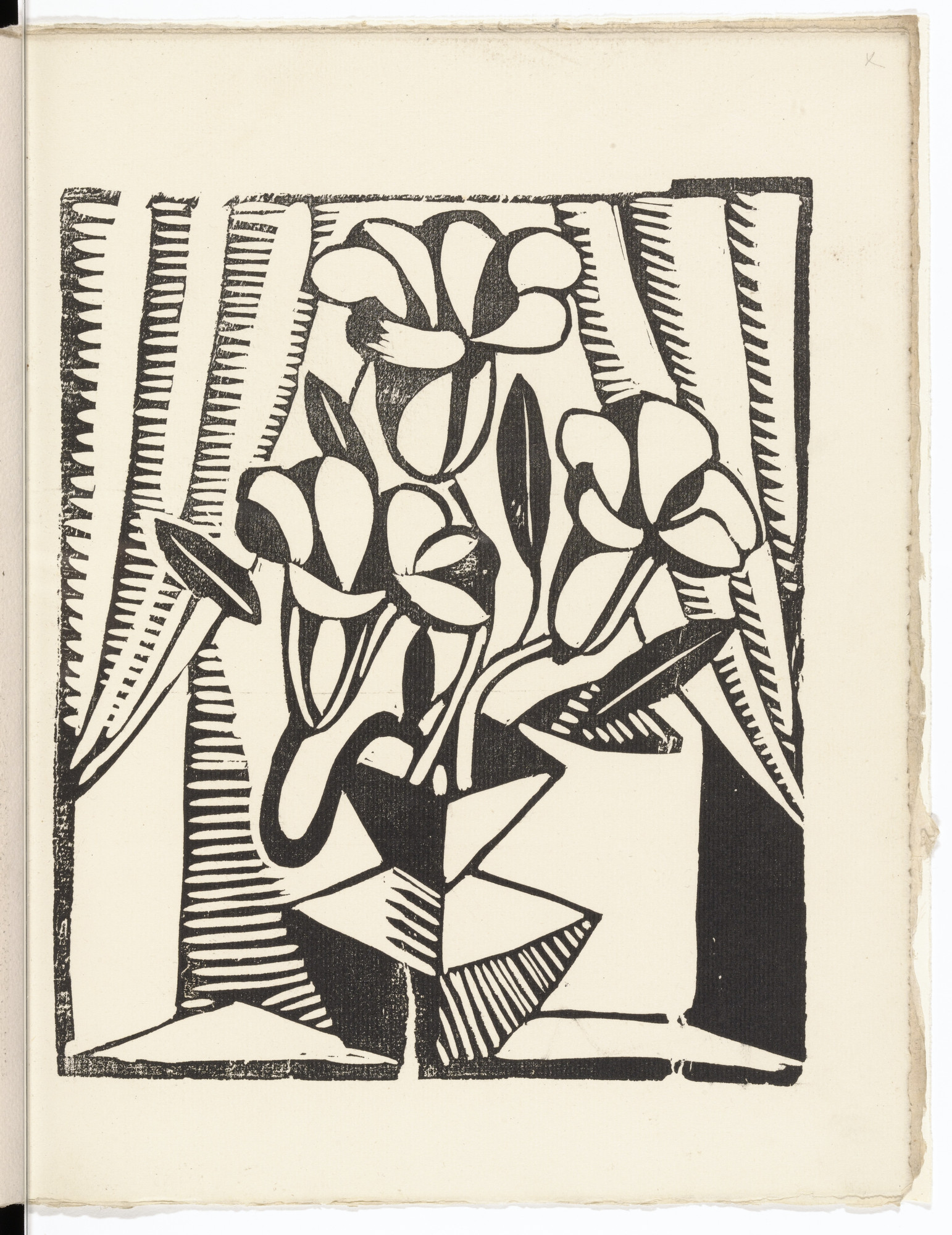 André Derain. Plate (folio 41) from L'Enchanteur pourrissant