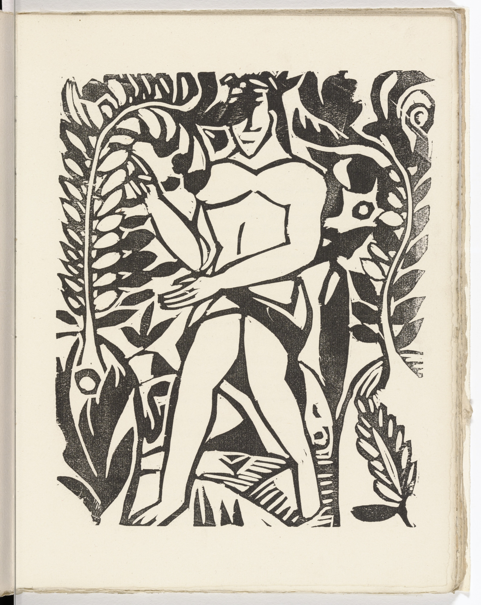 André Derain. Plate (folio 8) from L'Enchanteur pourrissant