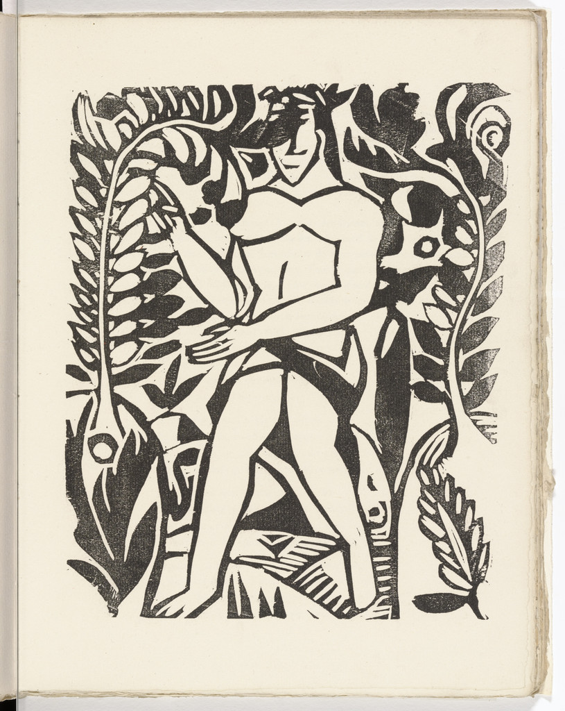 Plate (folio 8) from L'Enchanteur pourrissant