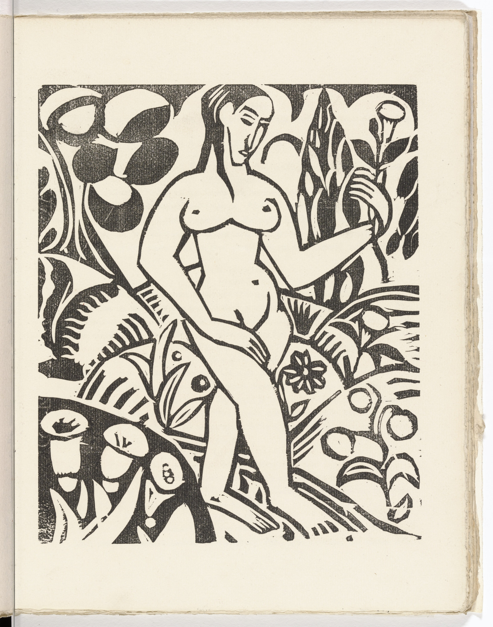 André Derain. Plate (folio 11) from L'Enchanteur pourrissant