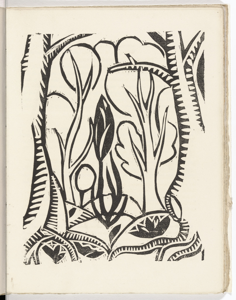 Plate (folio 14) from L'Enchanteur pourrissant