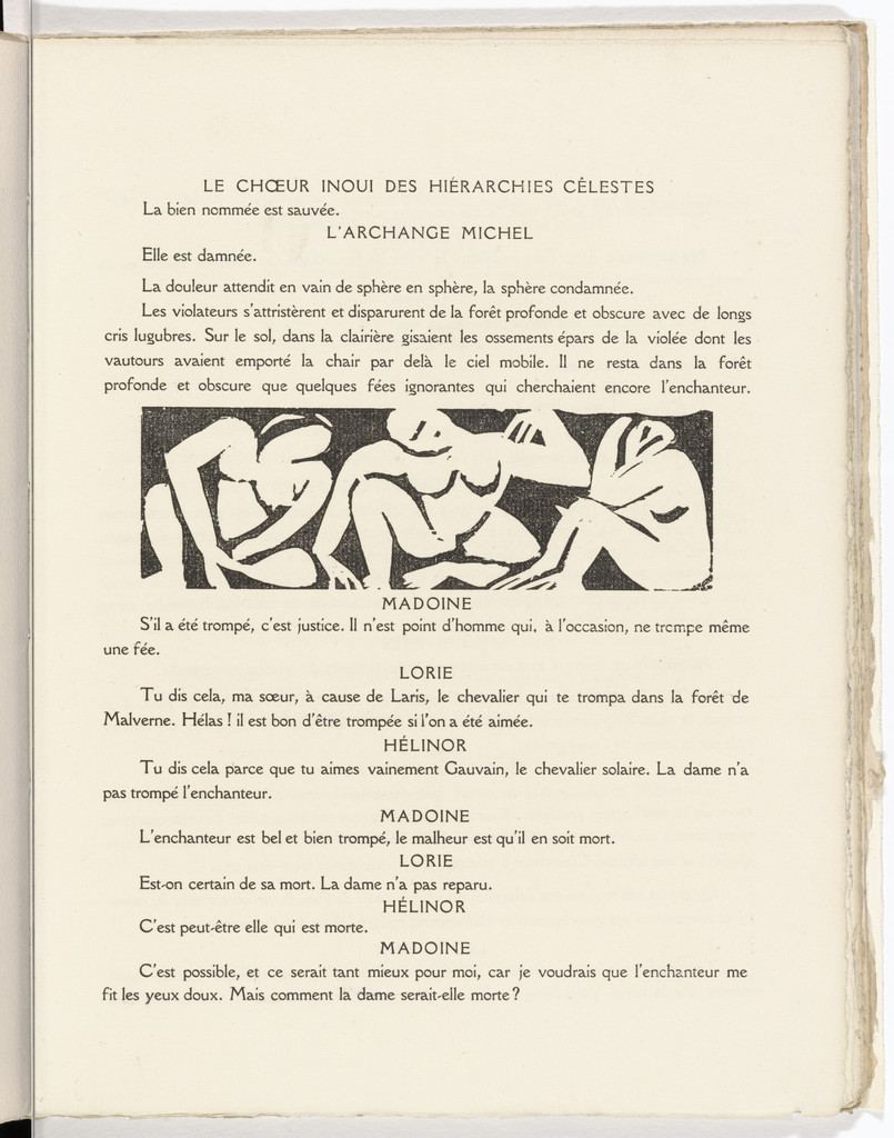 In-text plate (folio 18) from L'Enchanteur pourrissant