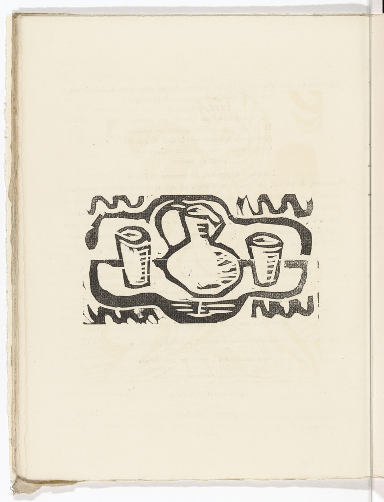 Plate (folio 19 verso) from L'Enchanteur pourrissant