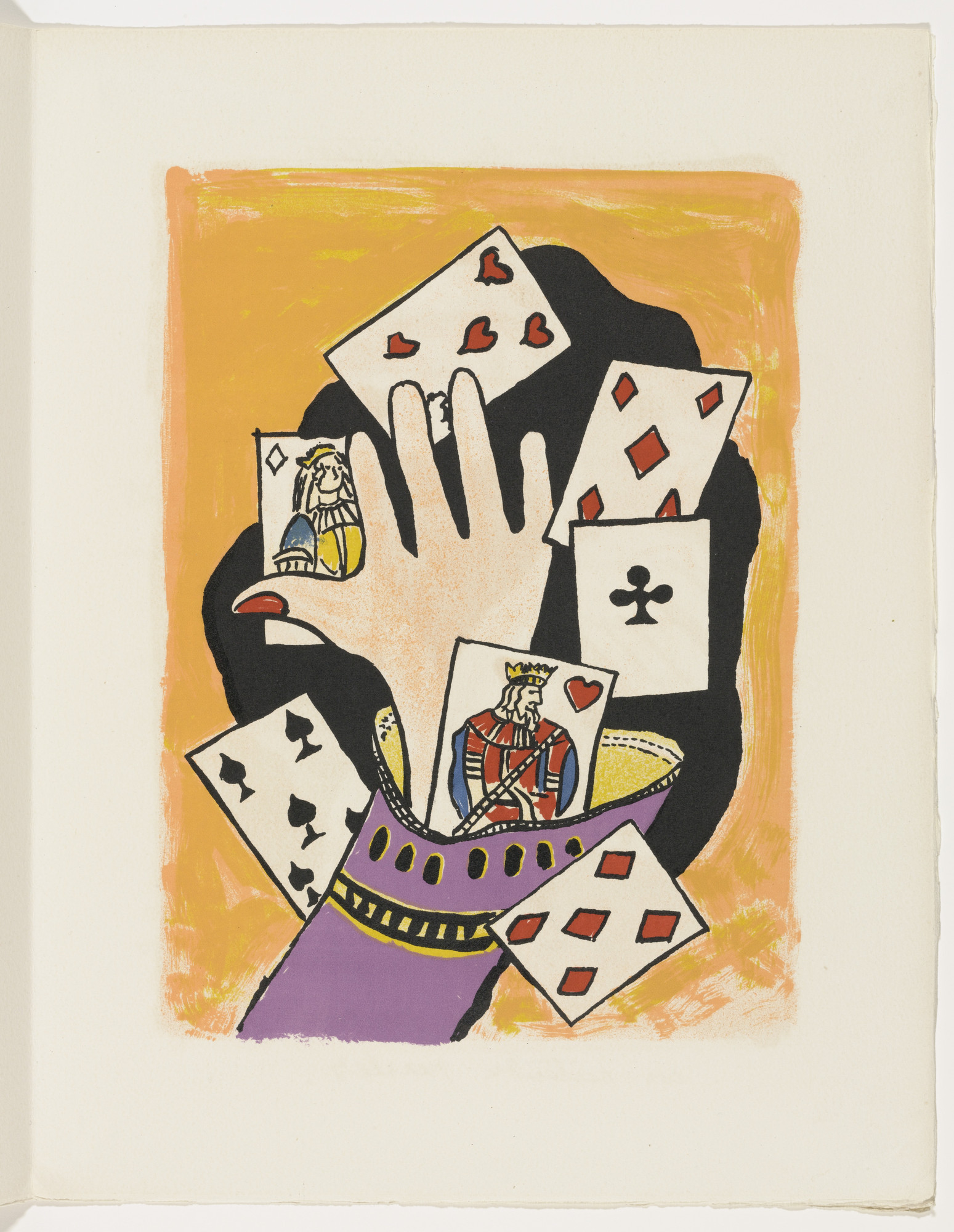 Fernand Léger. Plate (page 93) from Cirque ( Circus )