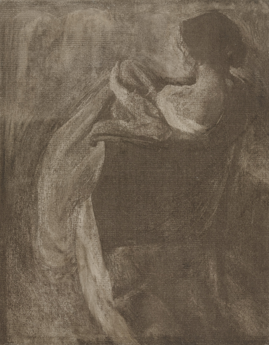 Clarence H. White. A Study in Gum. 1900
