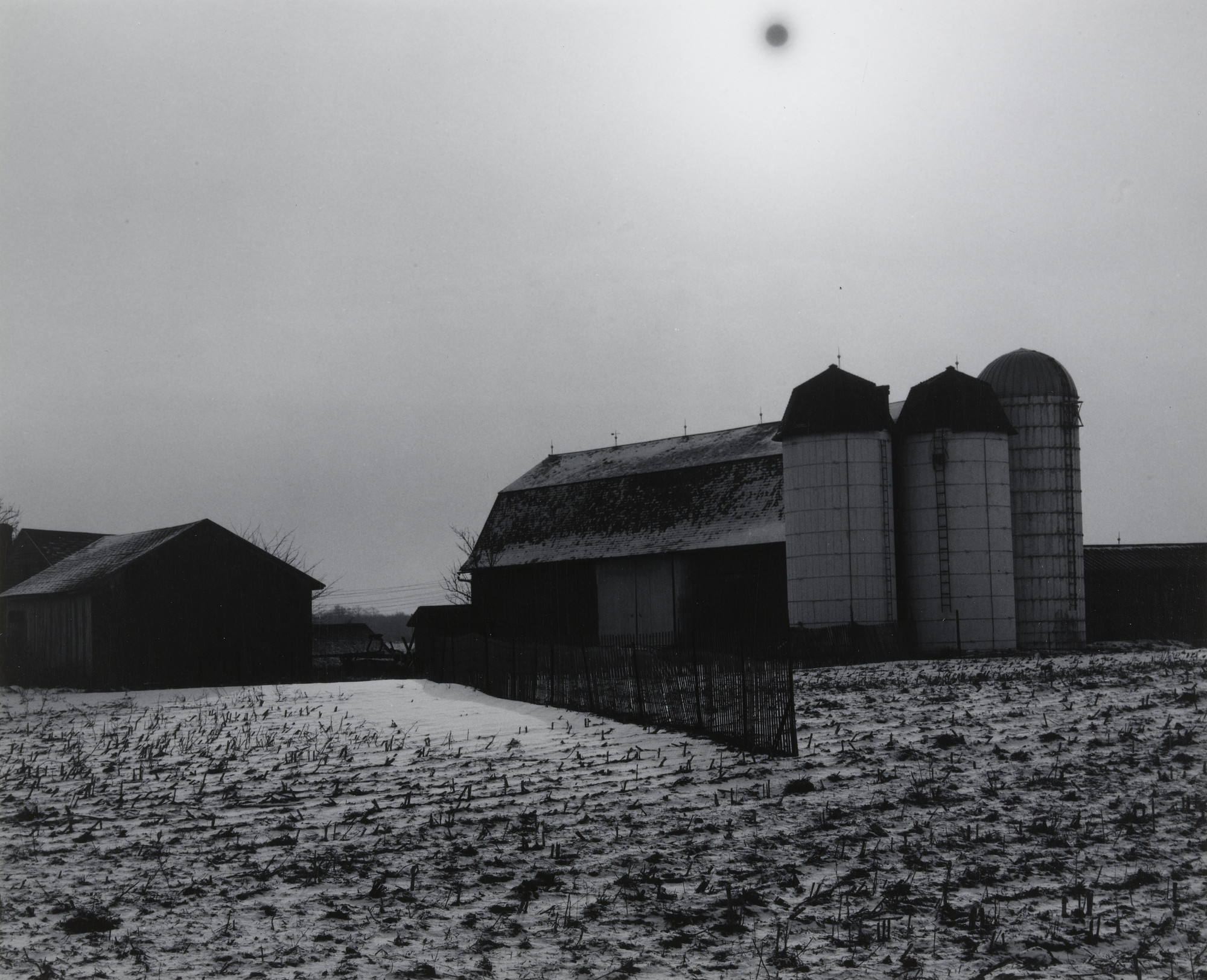 Minor White. Black Sun