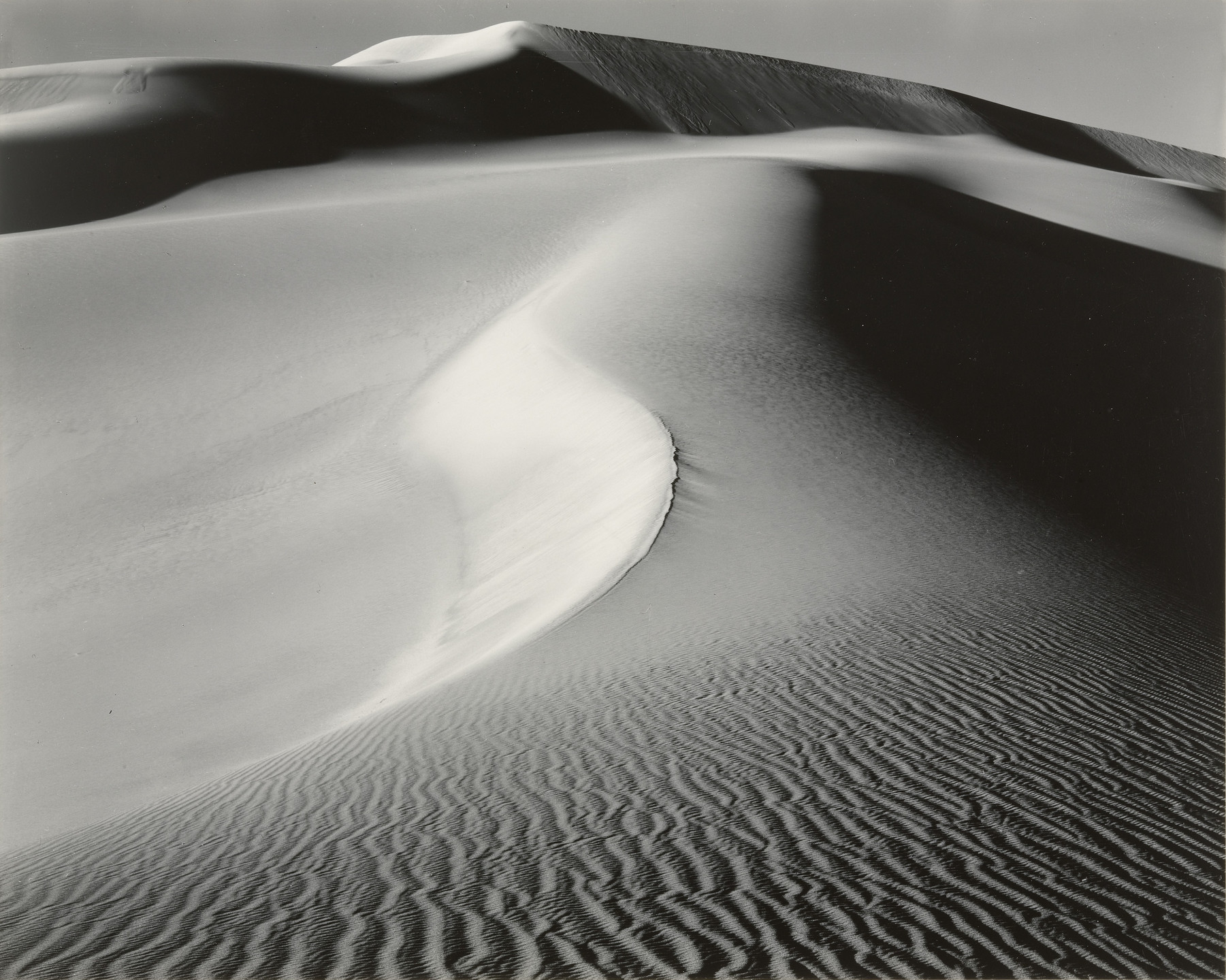 Brett Weston. Nevada Dunes. 1954