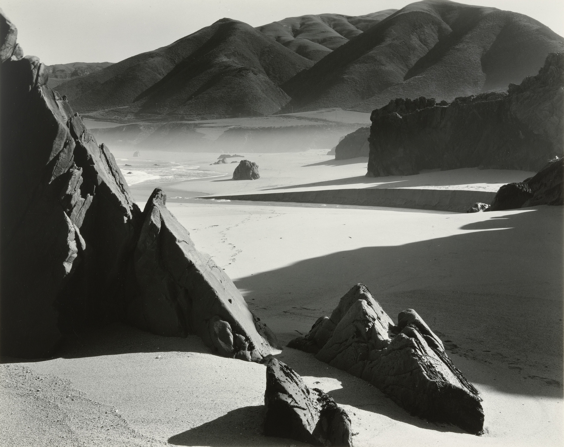 Brett Weston. Garrapata Beach, California. 1954