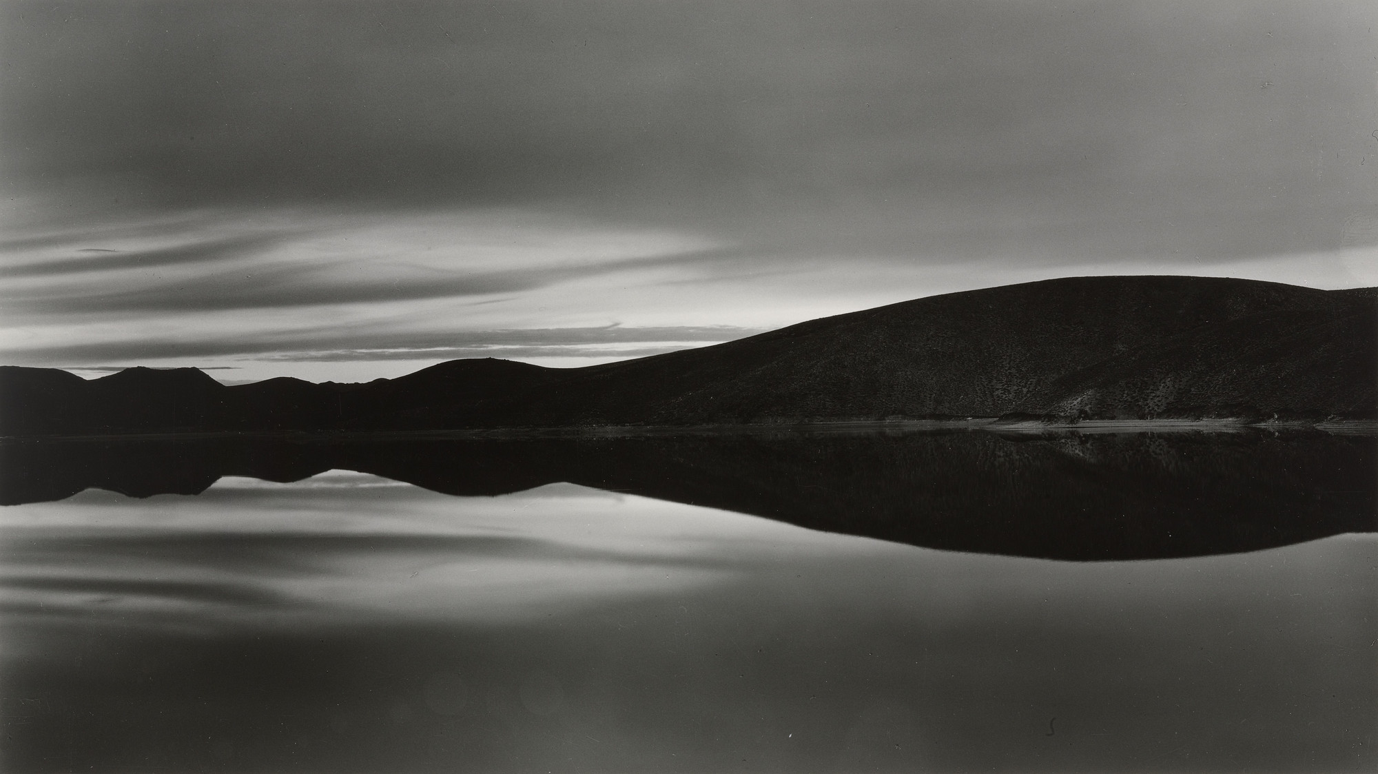 Brett Weston. California Lake. 1956
