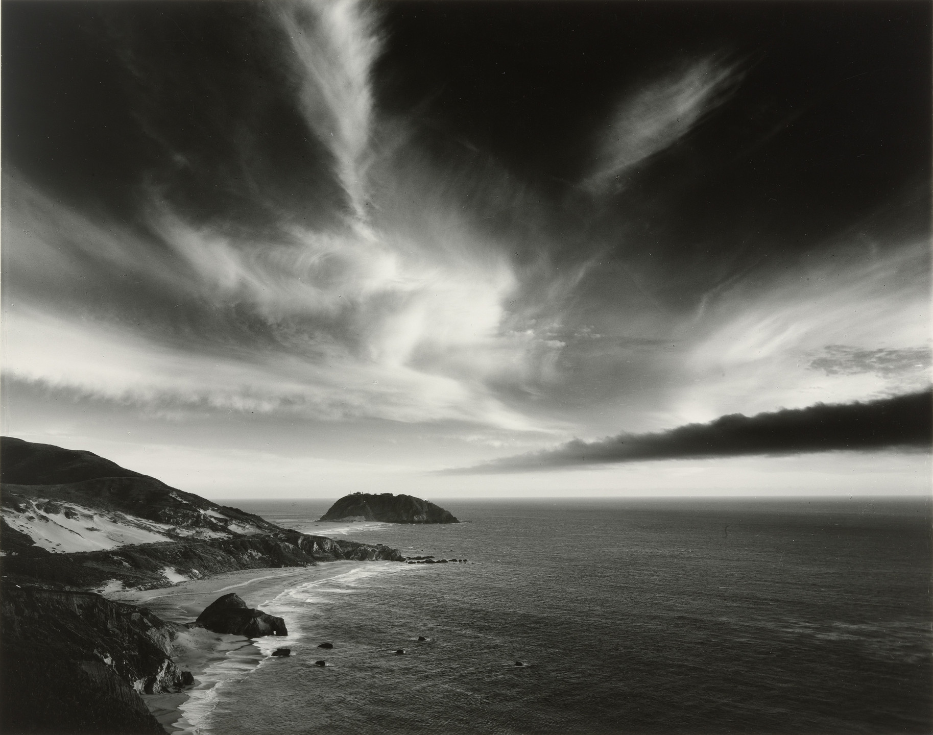 Brett Weston. Big Sur Coast, California. 1955