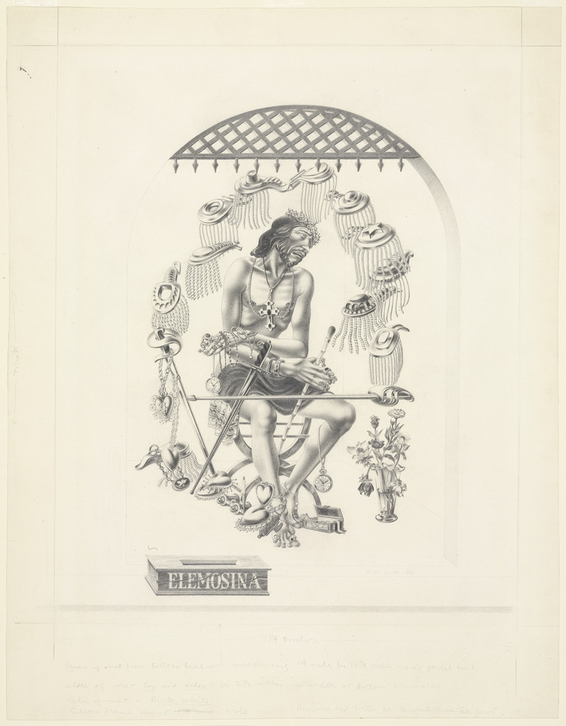 Elemosina (Study for The Eternal City)