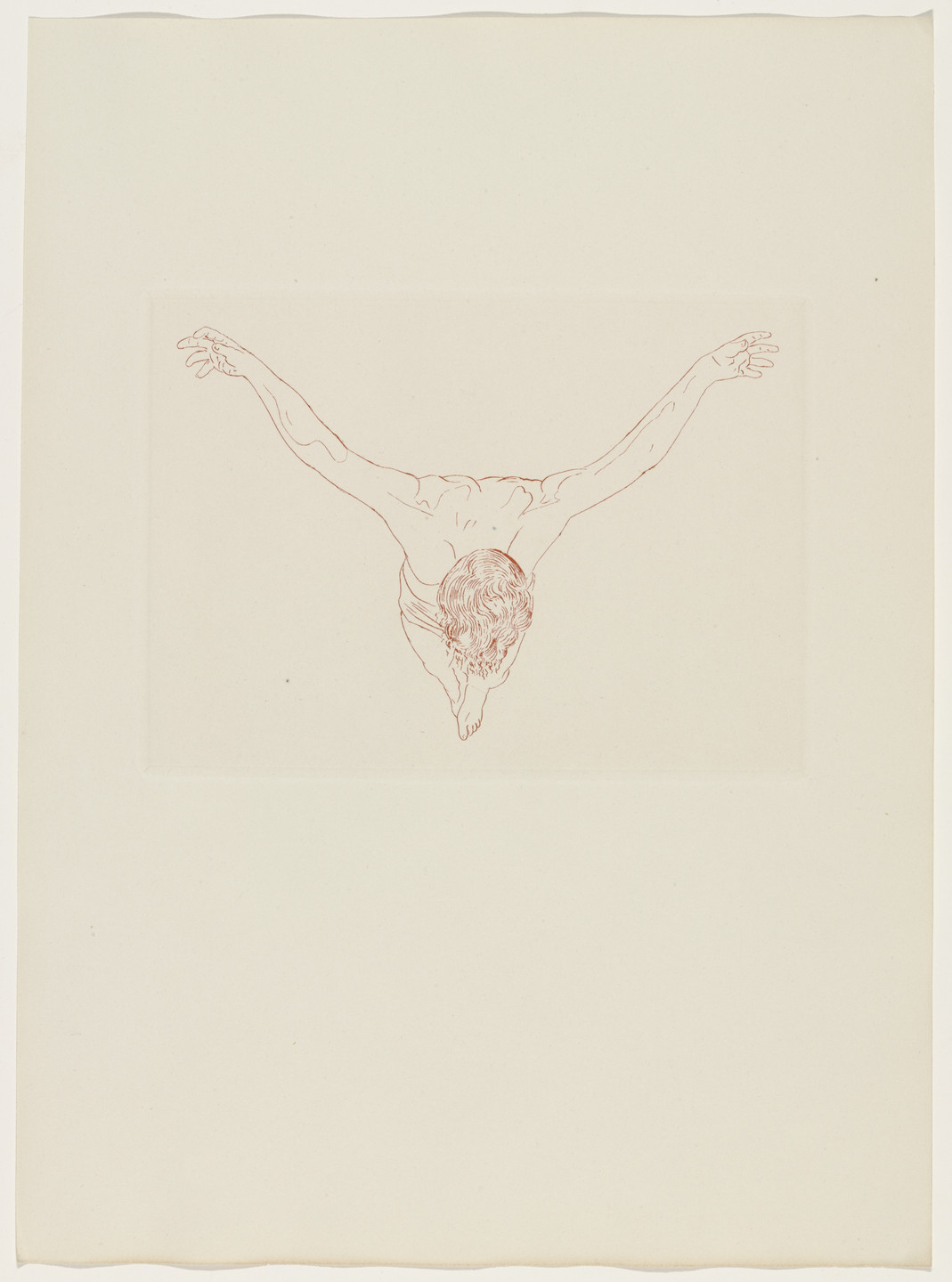 Salvador Dalí. Plate (supplementary suite) from Manifeste Mystique (Mystic Manifesto). 1951