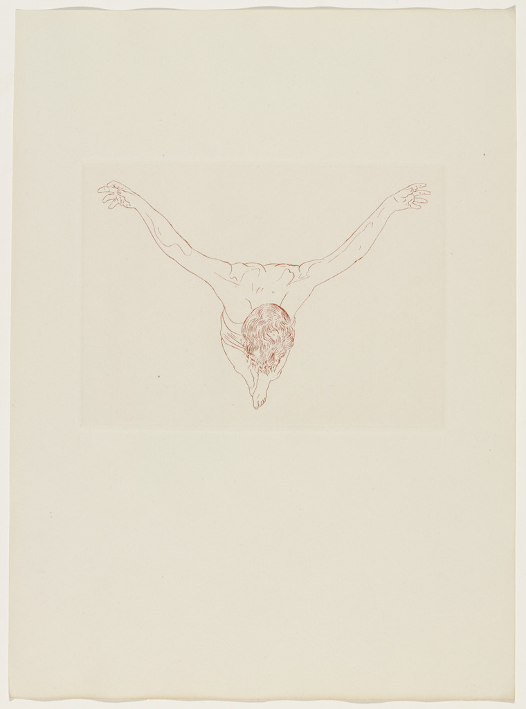 Plate (supplementary suite) from Manifeste Mystique (Mystic Manifesto) by Salvador Dalí