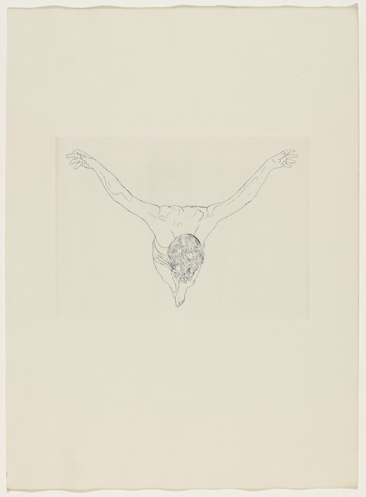 Plate (supplementary suite) from Manifeste Mystique (Mystic Manifesto) by Salvador Dalí
