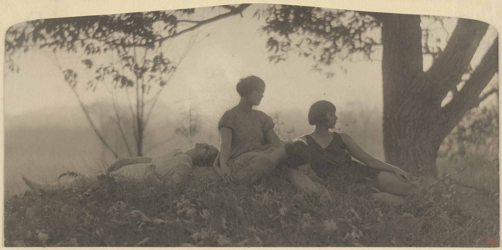 Clarence H. White. Autumn, the Larsen Dancers. 1924