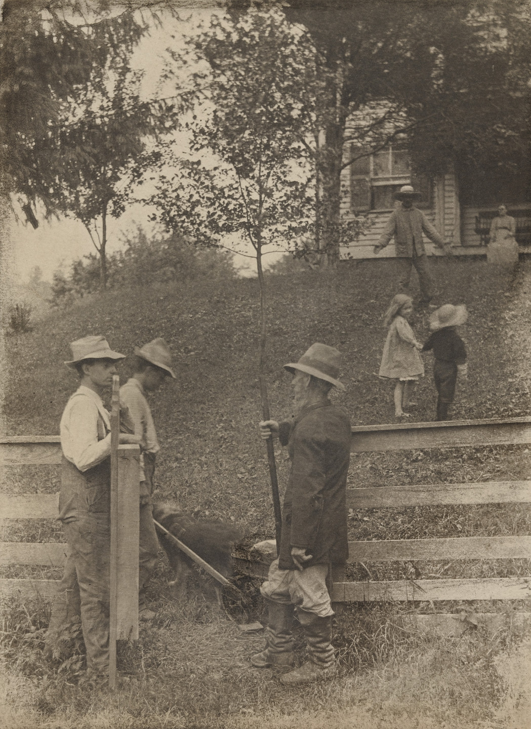 Clarence H. White. Eben Holden. 1900