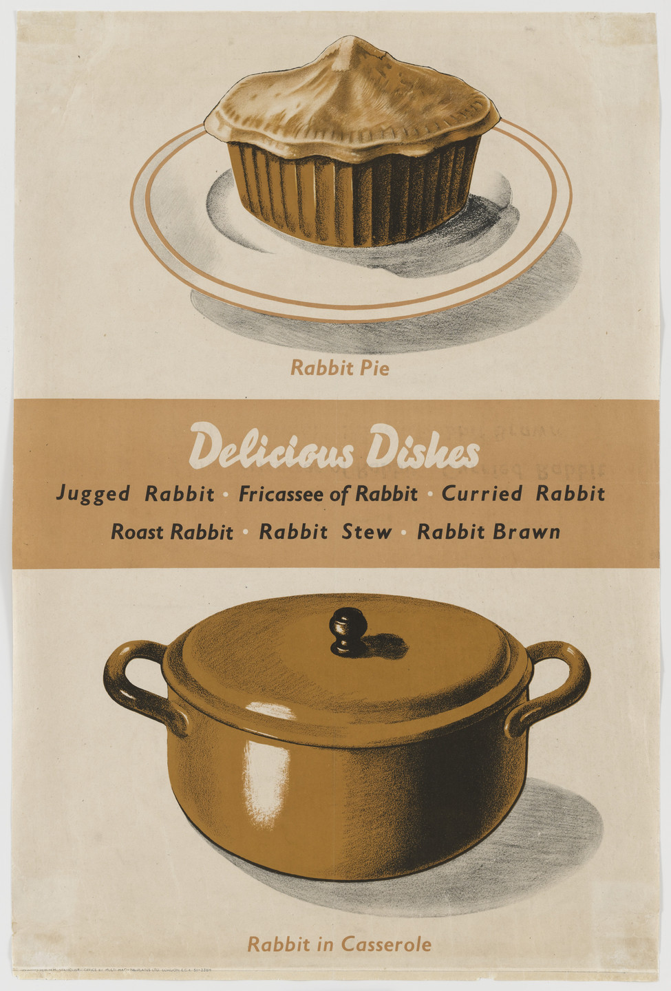 Frederick H. K. Henrion. Delicious Dishes. c.1941
