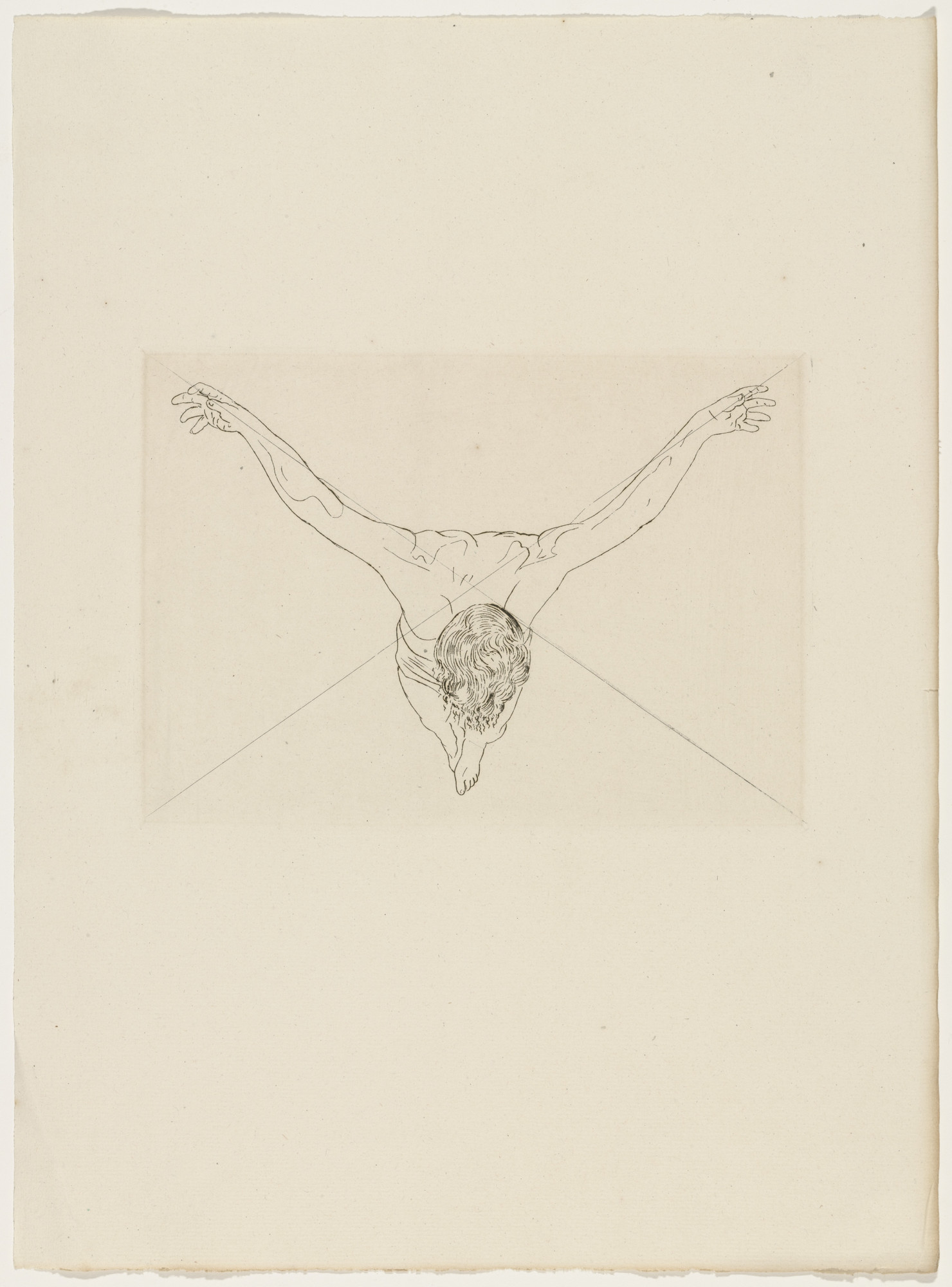 Salvador Dalí. Plate (supplementary suite) from Manifeste Mystique ( Mystic Manifesto )