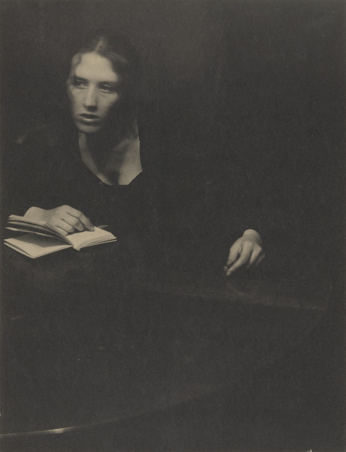 Clarence H. White. Untitled (Letitia Felix at Table). 1899