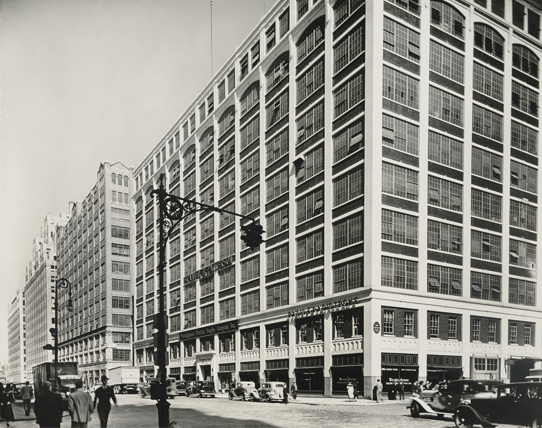 Berenice Abbott. Spring and Varick Streets, Manhattan. October 7, 1935