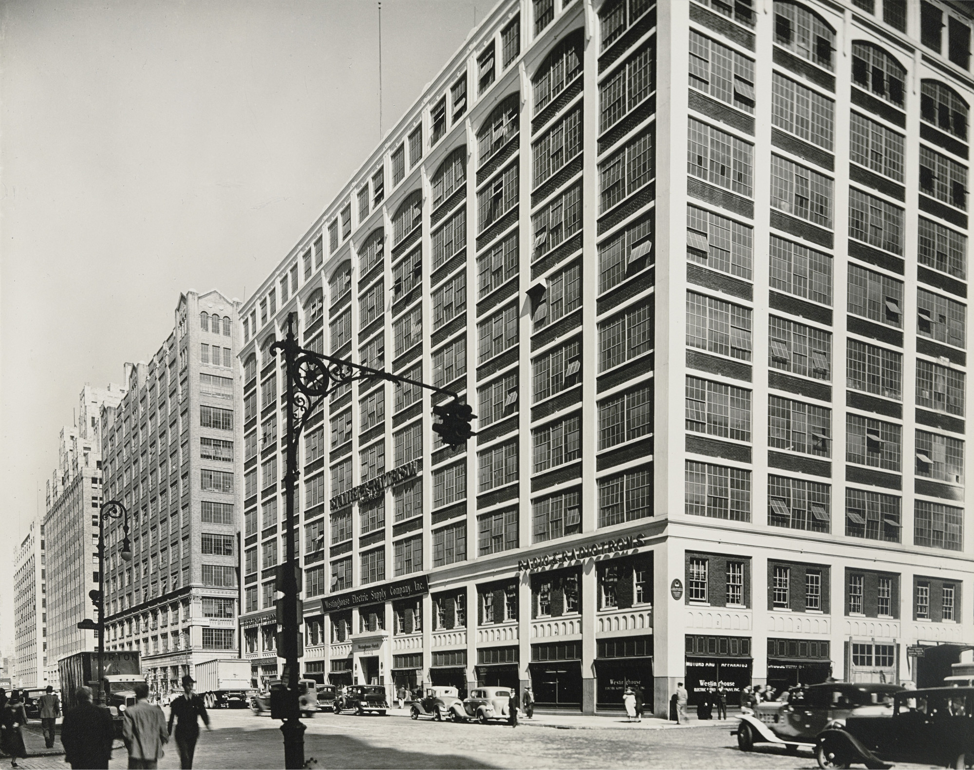 Berenice Abbott. Spring and Varick Streets, Manhattan
