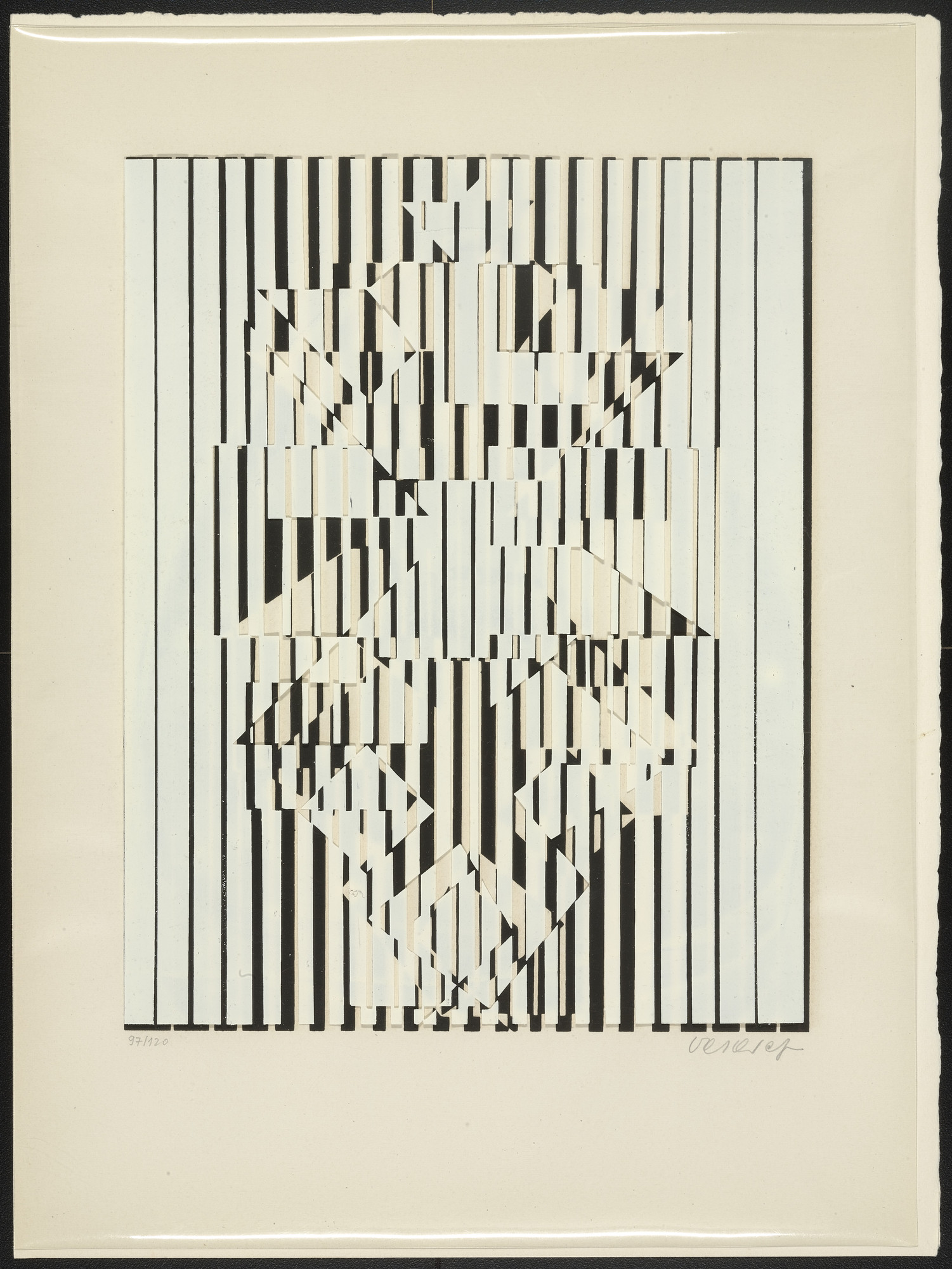 Victor Vasarely. Signe 14. 1960 | MoMA