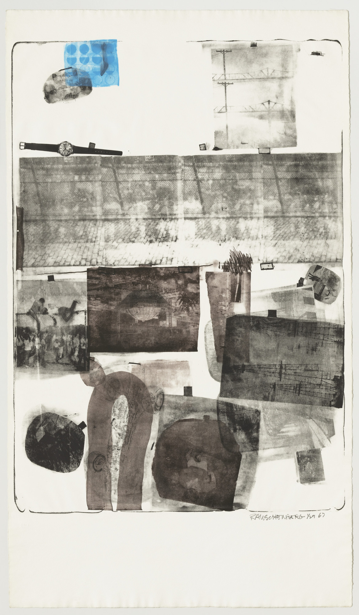 Robert Rauschenberg. Drizzle