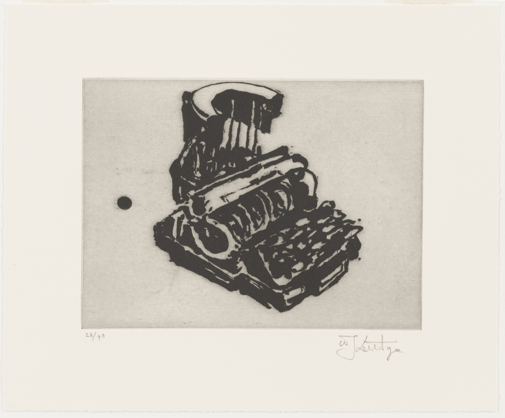 William Kentridge. Typewriter IV from Typewriter