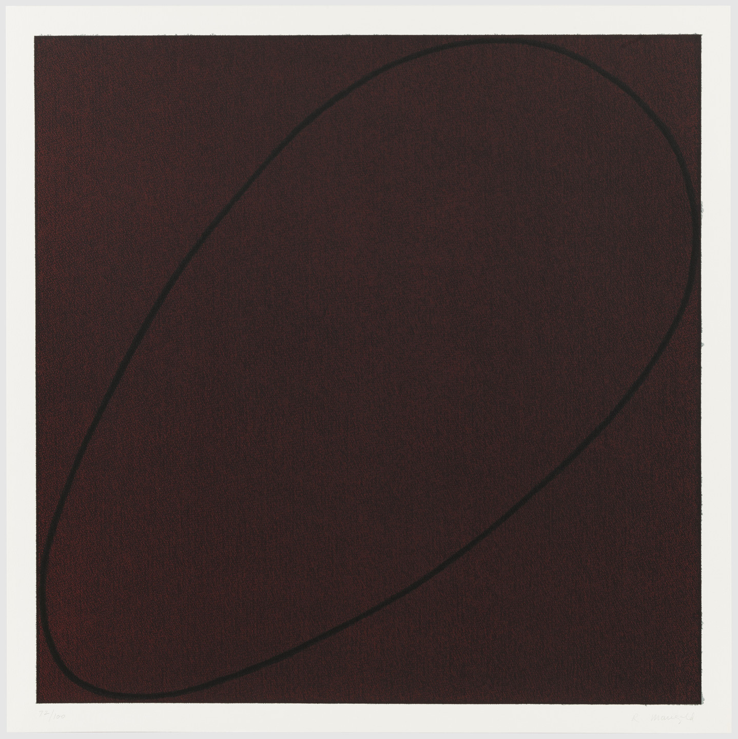 Robert Mangold. Untitled from the series 4 x 4 x 4. 1990