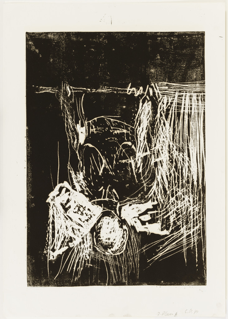 Woman at the Window (Frau am Fenster), state II