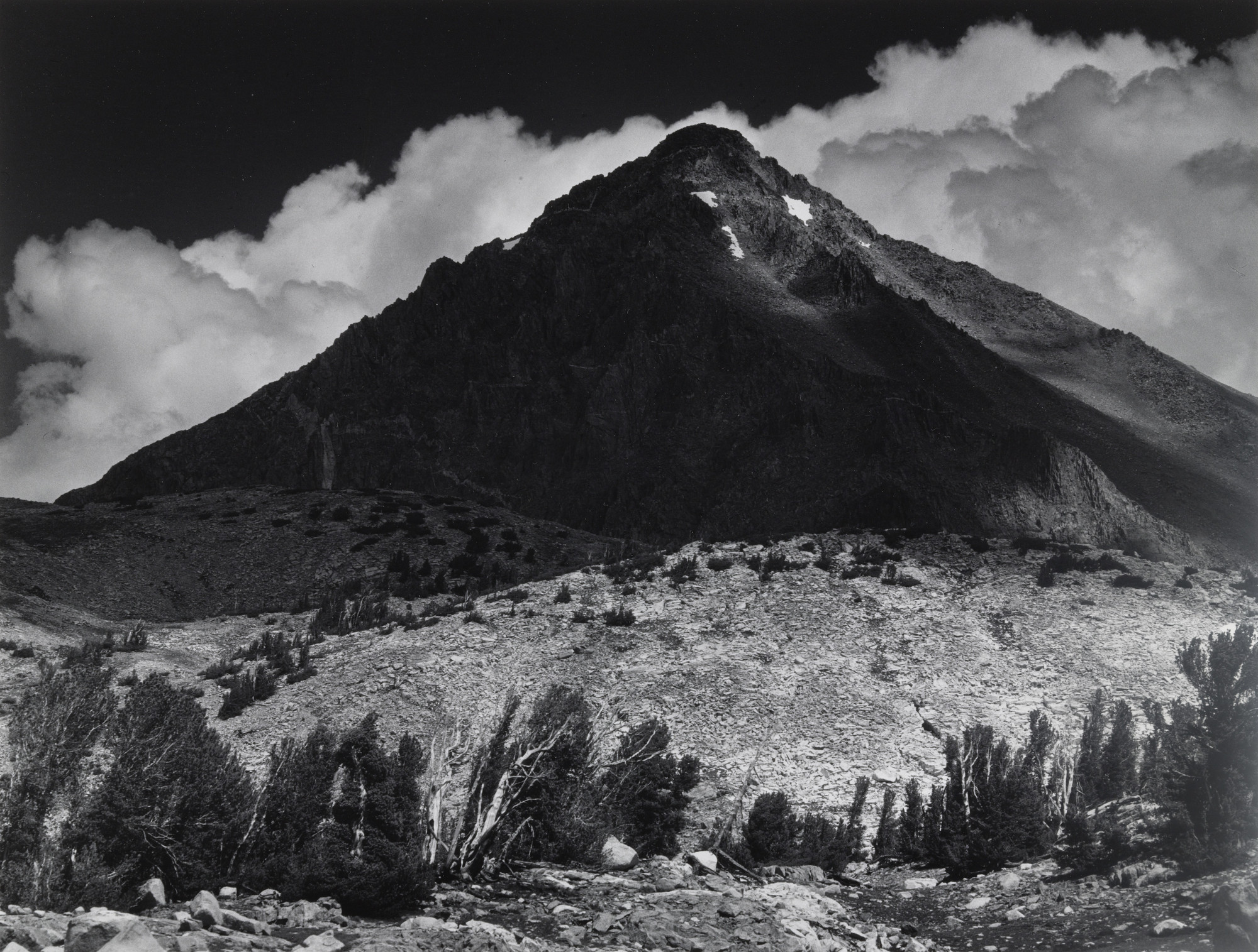 Ansel Adams. Mount Wynne, Kings Canyon National Park, California