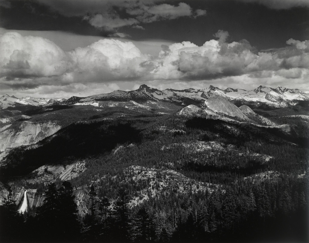 High Sierra from Washburn Point, Yosemite National Park, California