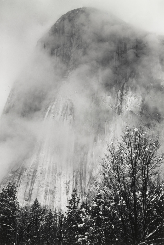 El Capitan, Rain Clouds, Yosemite Valley, California