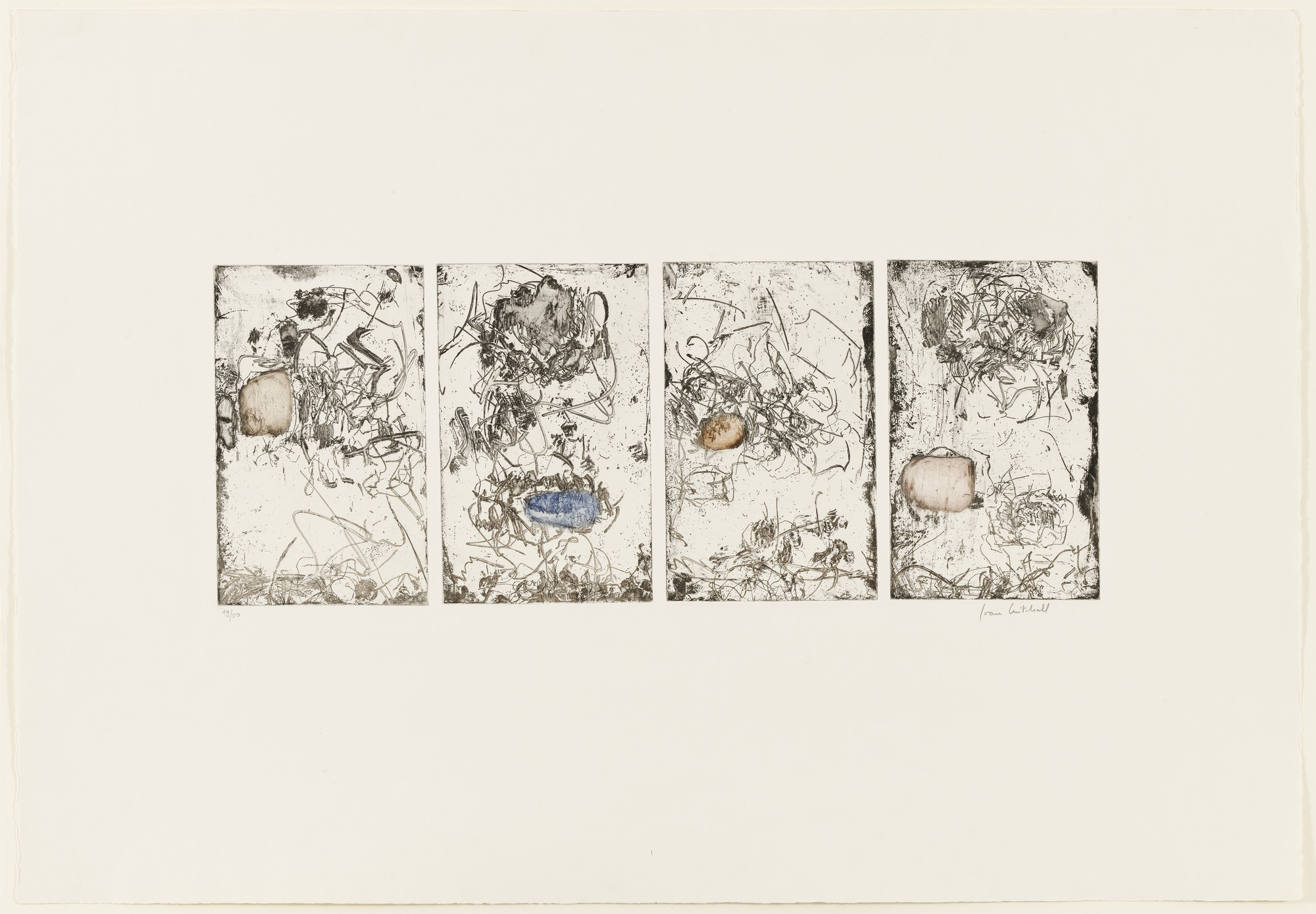 Joan Mitchell. Sunflower IV. 1972