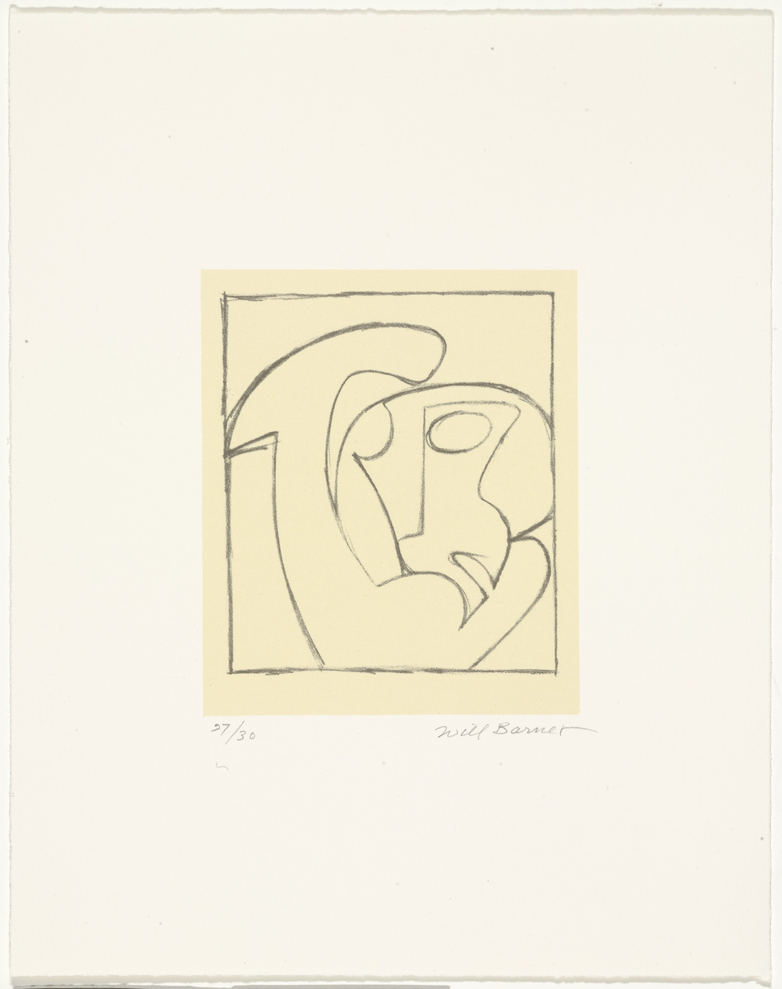 Will Barnet. Untitled from A Wave. 2002