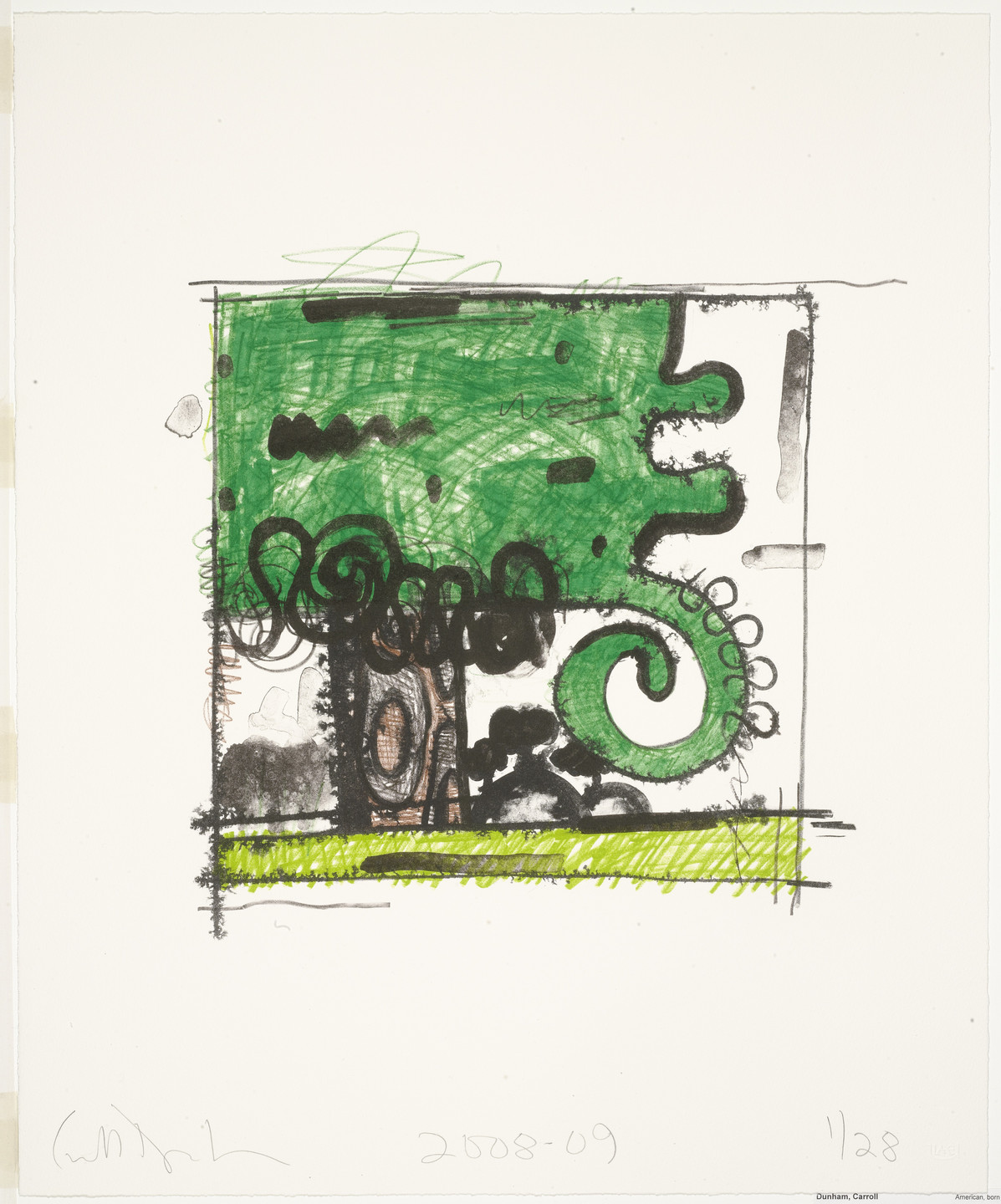 Carroll Dunham. Tree 2. 2008-09