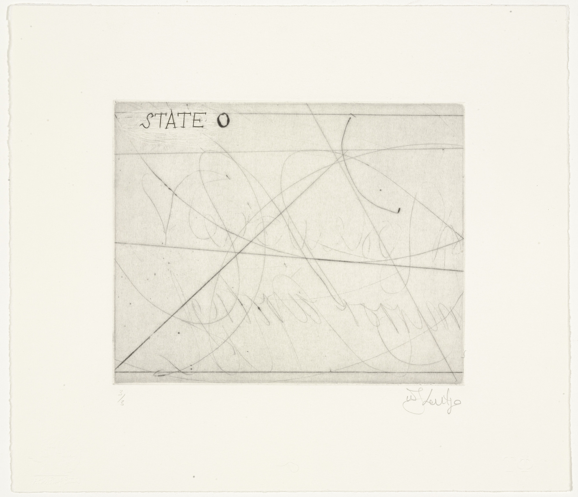 William Kentridge. Copper Notes, States 0-11