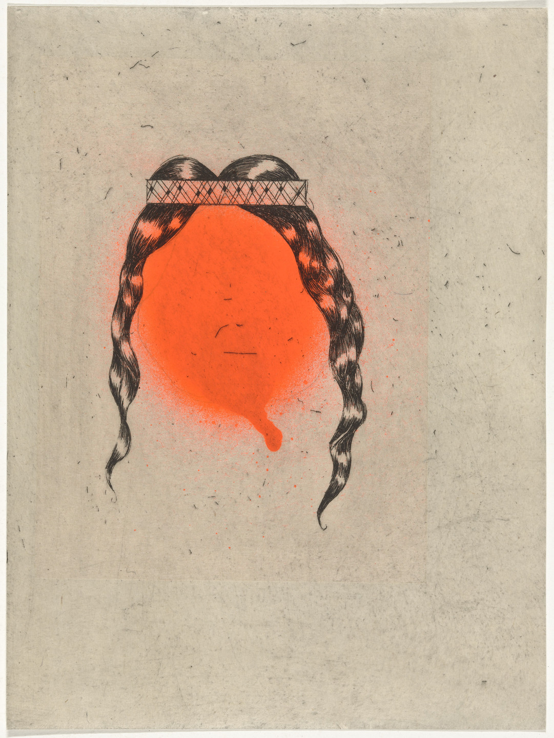 Barry McGee. Untitled from Drypoint on Acid. 2006