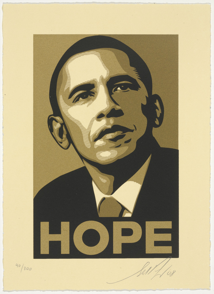 Obama Hope Gold from Artists for Obama