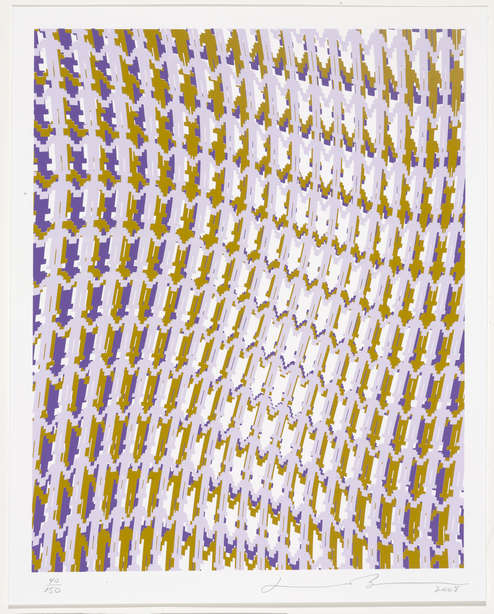 Jonathan Borofsky. Human Structures and the Light of Consciousness for Obama from Artists for Obama