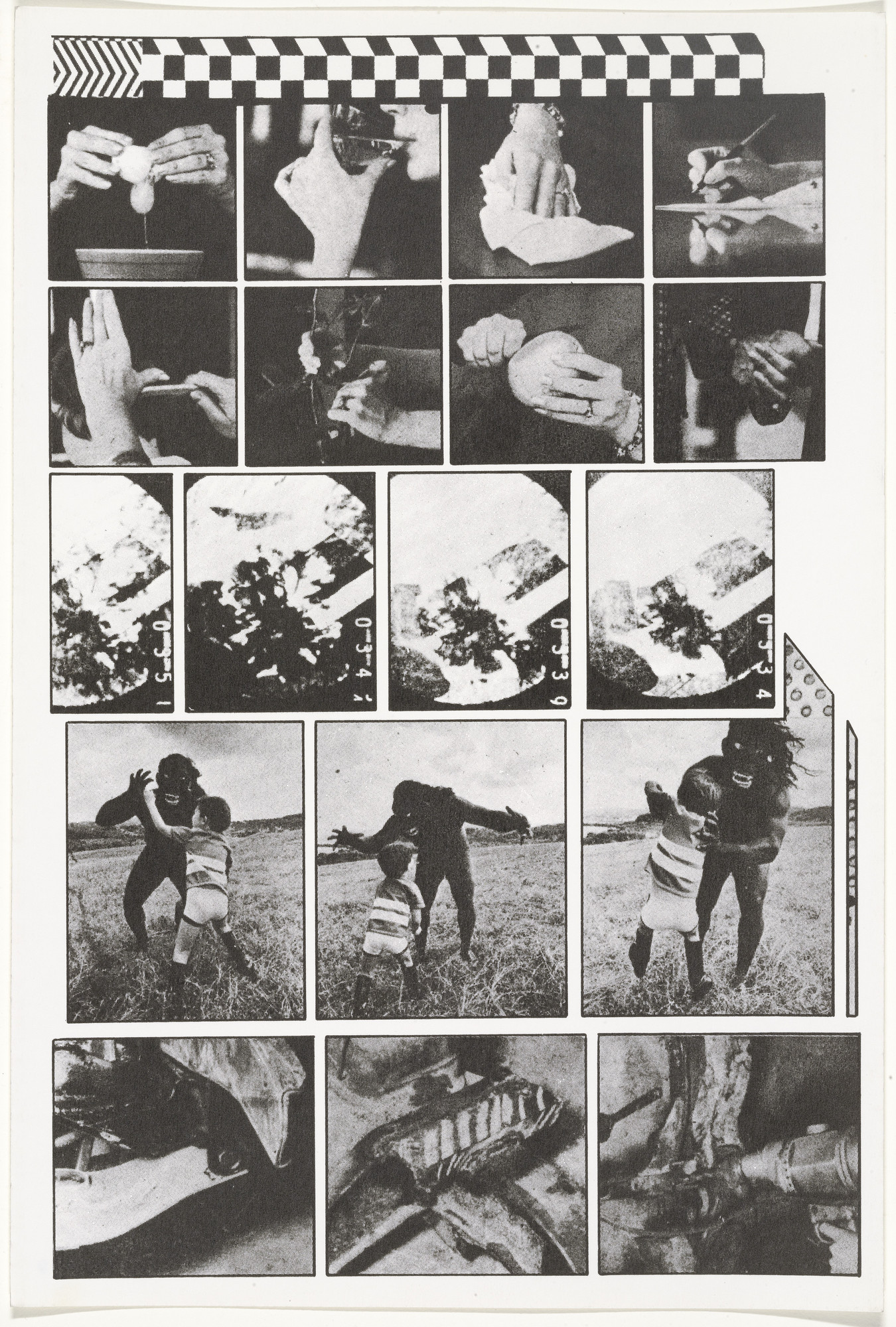 Eduardo Paolozzi. Untitled from Moonstrips Empire News
