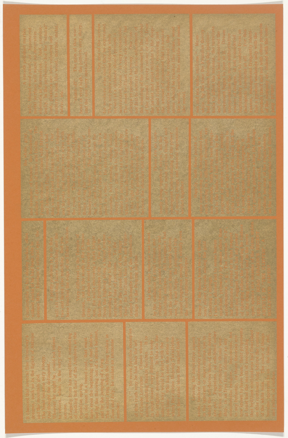 Eduardo Paolozzi. Untitled from Moonstrips Empire News. 1967