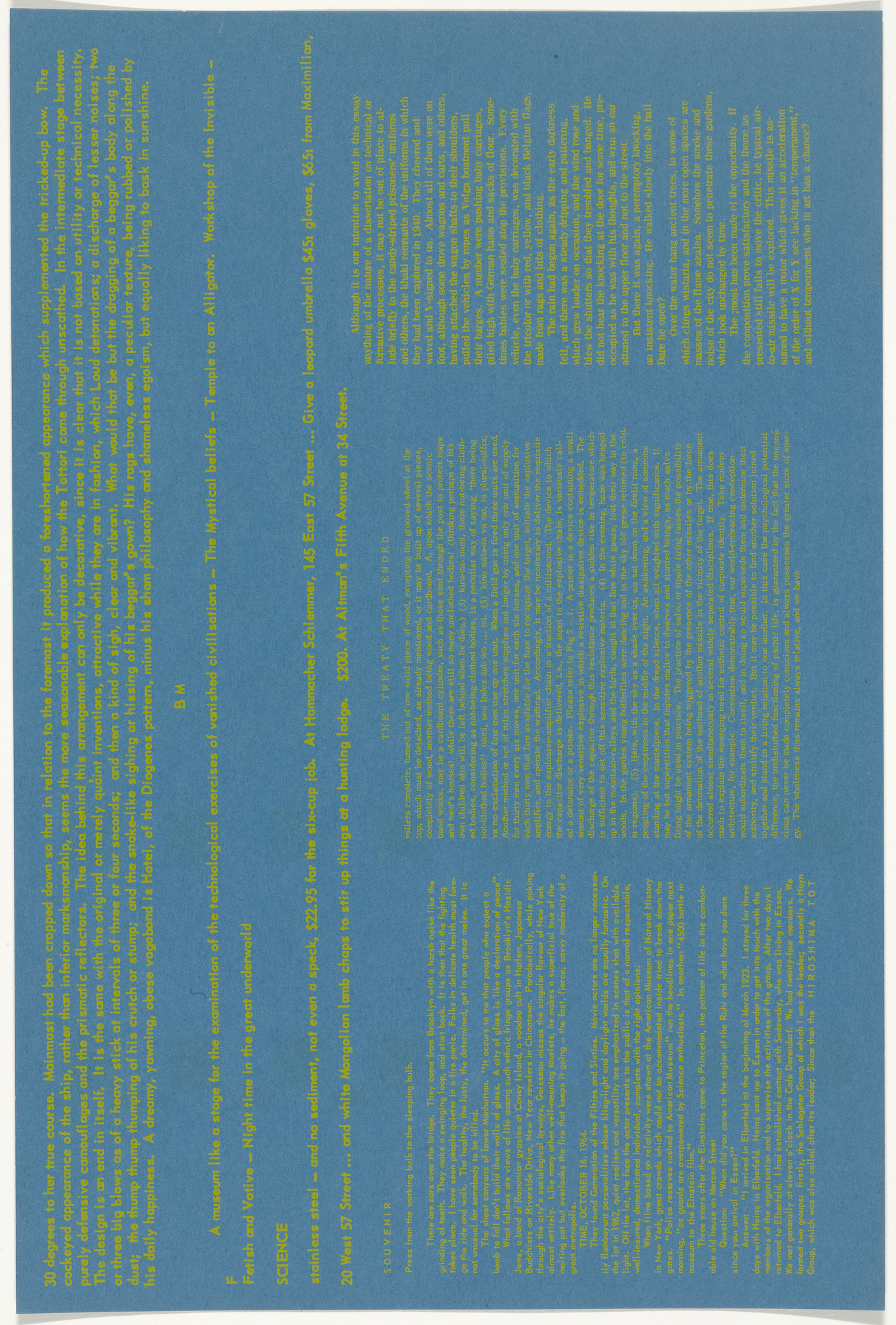 Eduardo Paolozzi. Untitled from Moonstrips Empire News