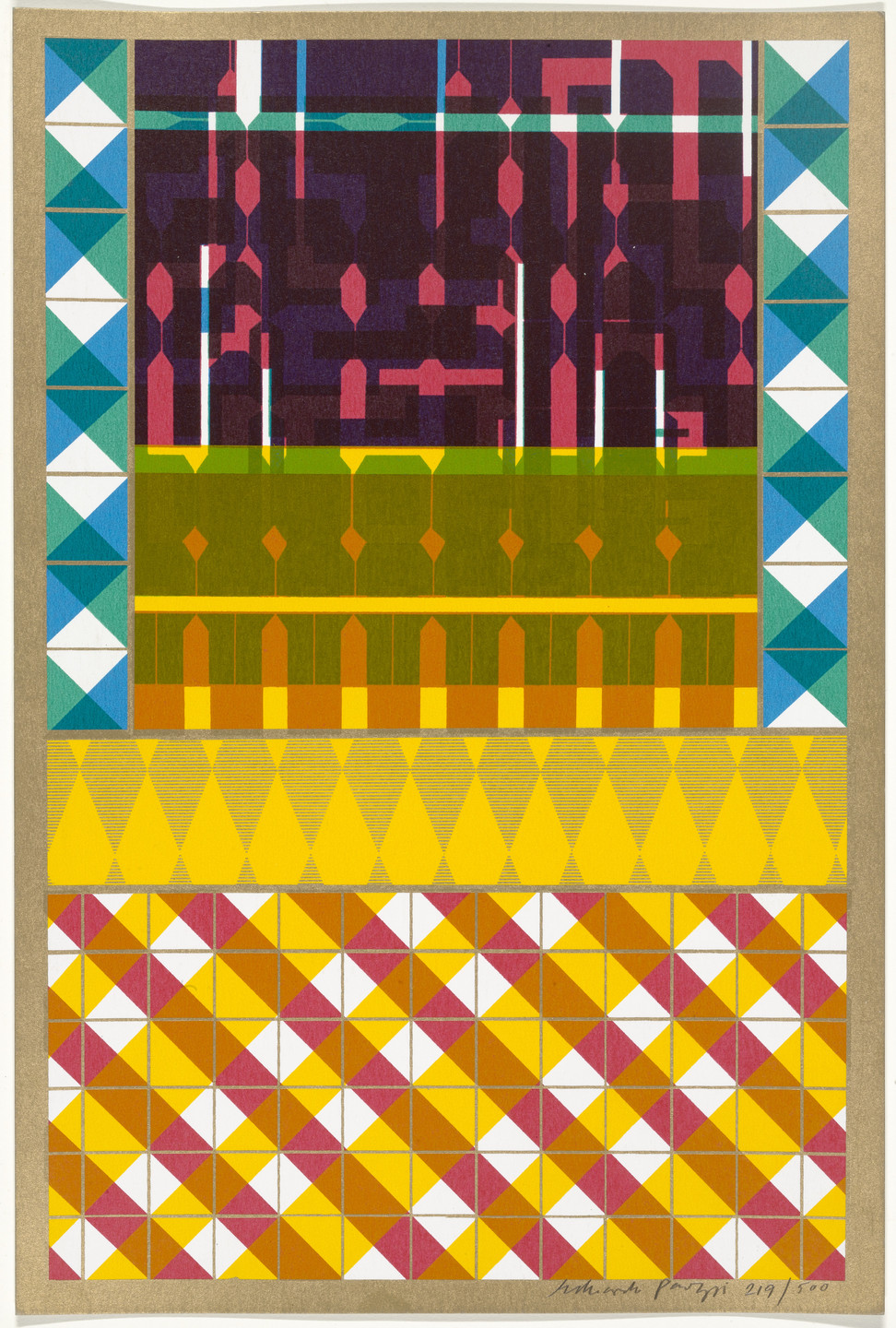 Eduardo Paolozzi. Cover for a Journal from Moonstrips Empire News. 1967